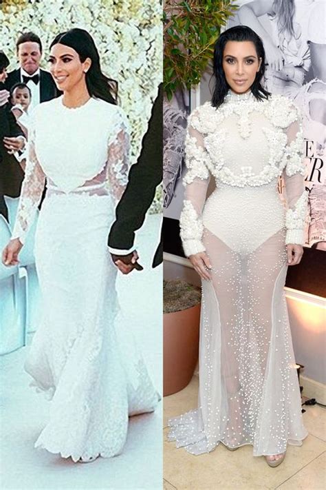 kim kardashian givenchy wedding dress look alike|kim k wedding dress.